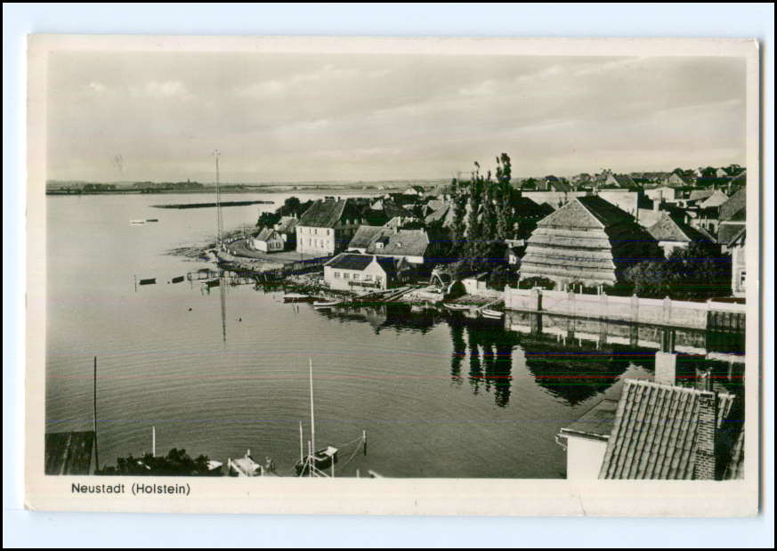 Y10078/ Neustadt Holstein Foto AK 1952 · Martin Bernhard