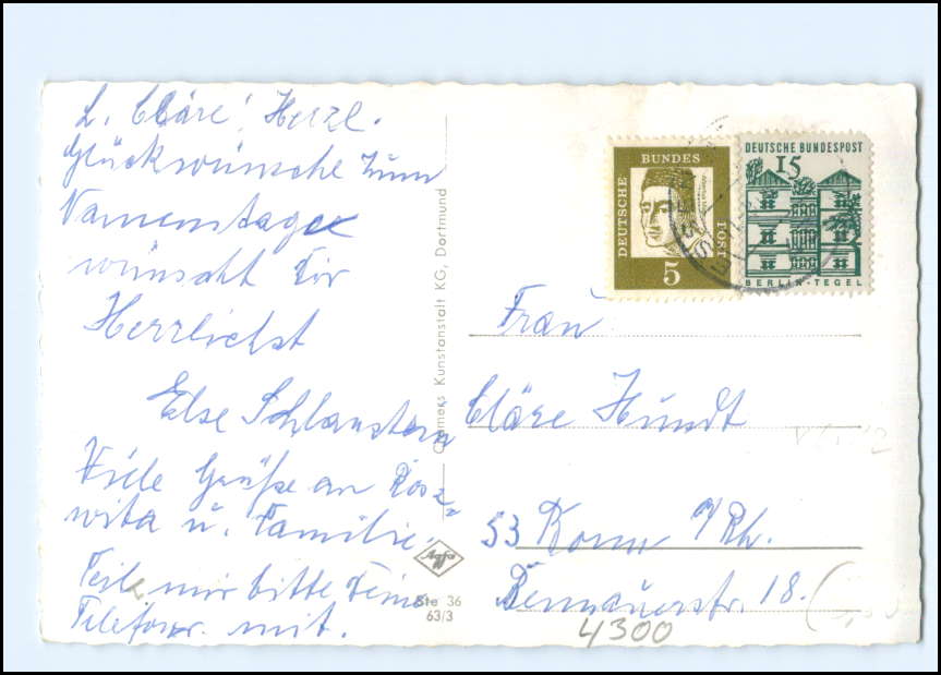 V2910/ Essen Steele KaiserOttoPlatz Omnibus Straßenbahn Autos AK